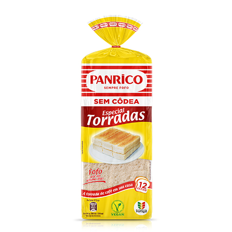 Panrico® Especial Torradas sem Côdea 450g