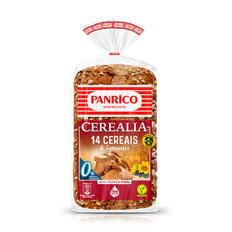 Panrico® Cerealia 14 Cereais & Sementes 435g