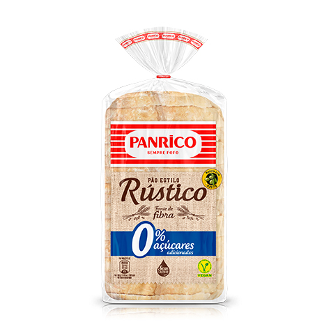Panrico® Rústico 0% açúcar